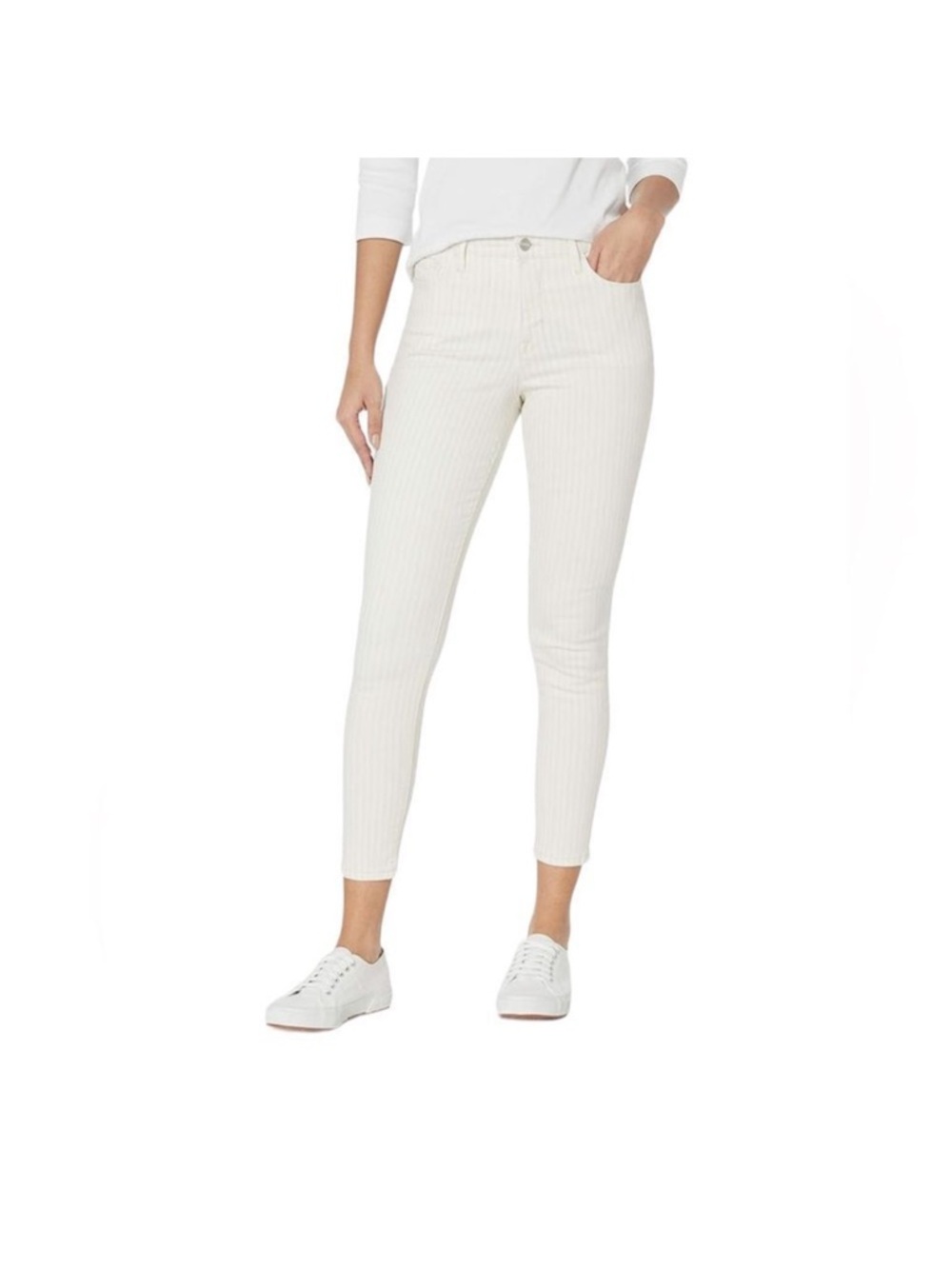 The Sanctuary Social Standard Ankle Skinny Pants Striped